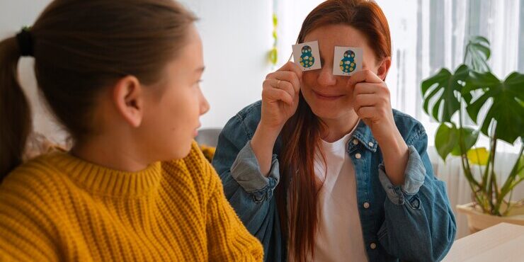 Visual aids for autistic children