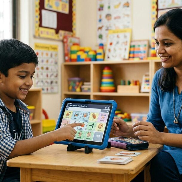 Augmentative and Alternative Communication early autism ventures speech therapy